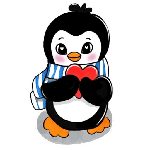 Sticker «Penguin Pini-6»