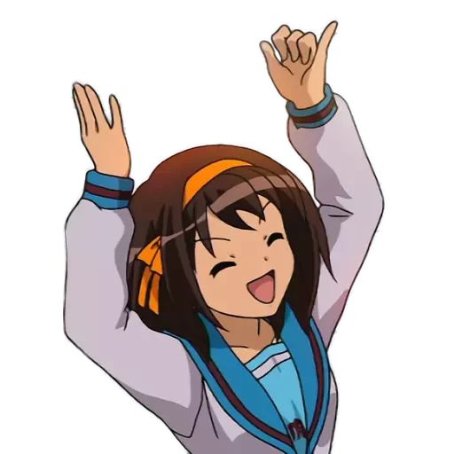 Sticker «Haruhi Suzumiya-5»