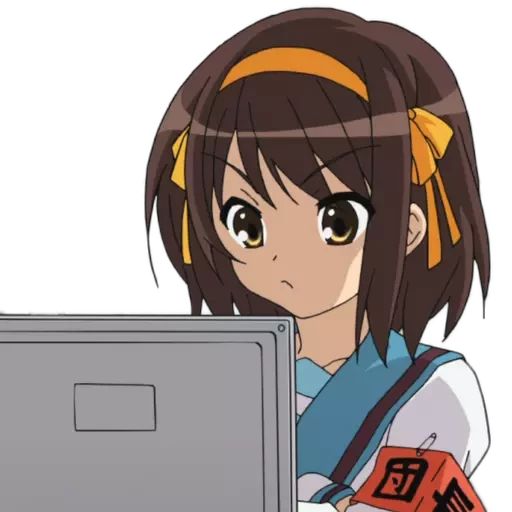 Sticker «Haruhi Suzumiya-8»