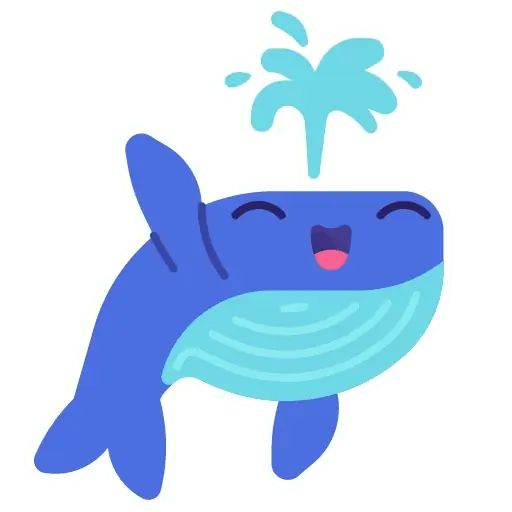Sticker «Whale-1»