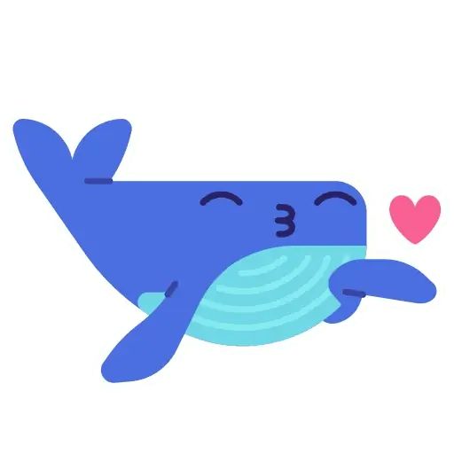 Sticker «Whale-11»