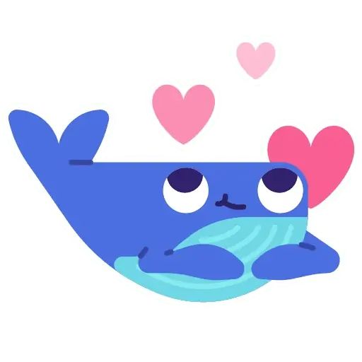 Sticker «Whale-8»