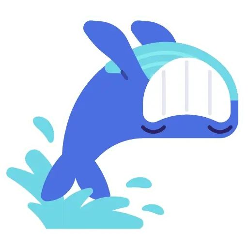 Sticker «Whale-9»
