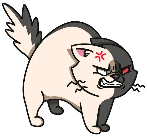 Sticker «Cat Bonbon-12»