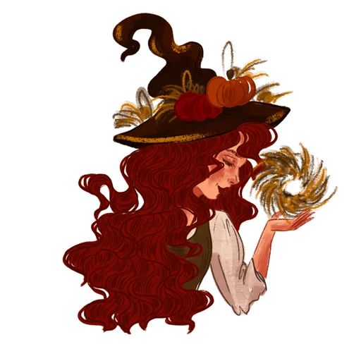 Sticker «Nutty Witch-1»