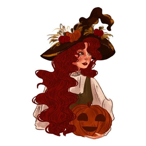 Sticker «Nutty Witch-2»