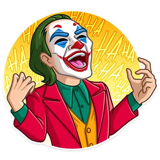 Sticker «The Joker-1»