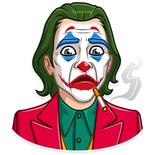 Sticker «The Joker-4»