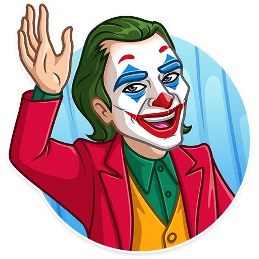 Sticker «The Joker-5»