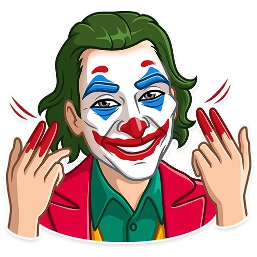 Sticker «The Joker-6»