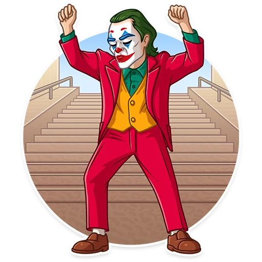 Sticker «The Joker-7»