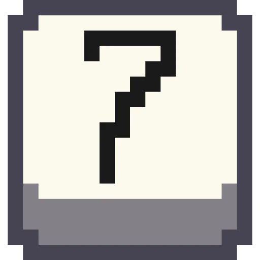 Sticker «Pixel Numbers-11»