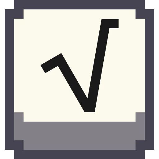 Sticker «Pixel Numbers-3»