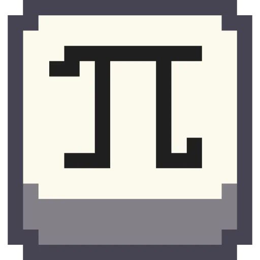 Sticker «Pixel Numbers-5»