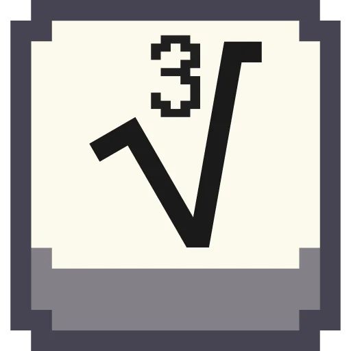 Sticker «Pixel Numbers-6»