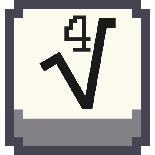 Sticker «Pixel Numbers-8»