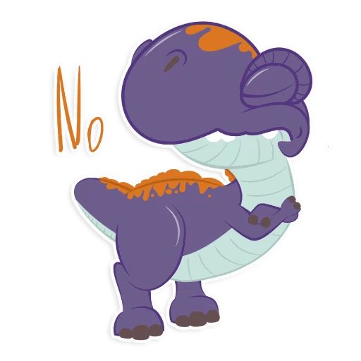 Sticker «Dinosaurs-3»