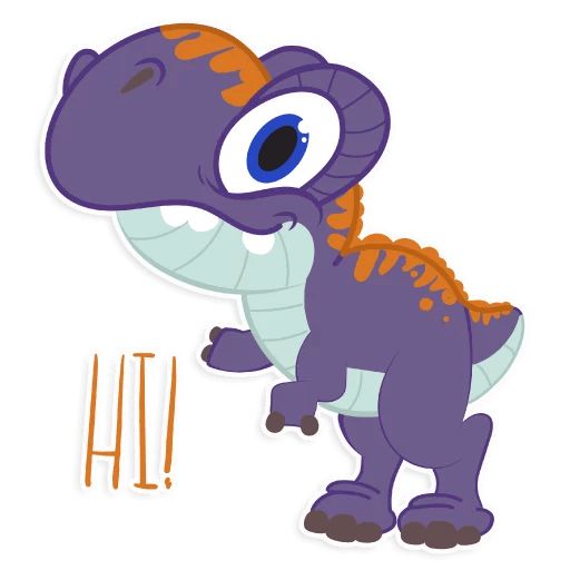 Sticker «Dinosaurs-7»