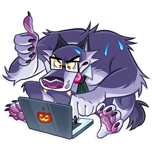 Sticker «Werewolf-3»