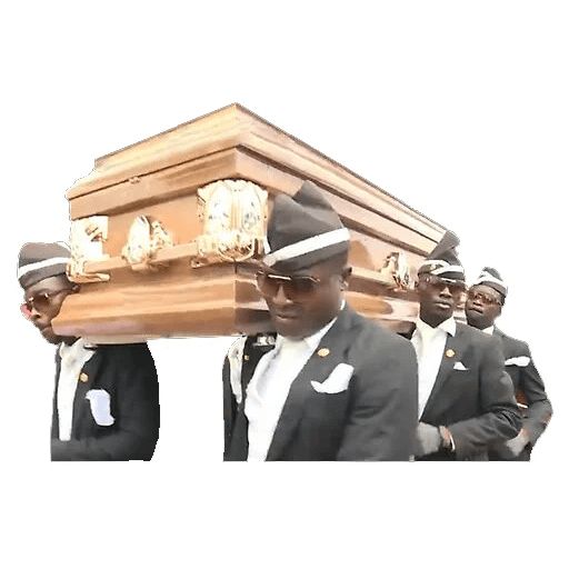 Sticker «Dancing Pallbearers-1»