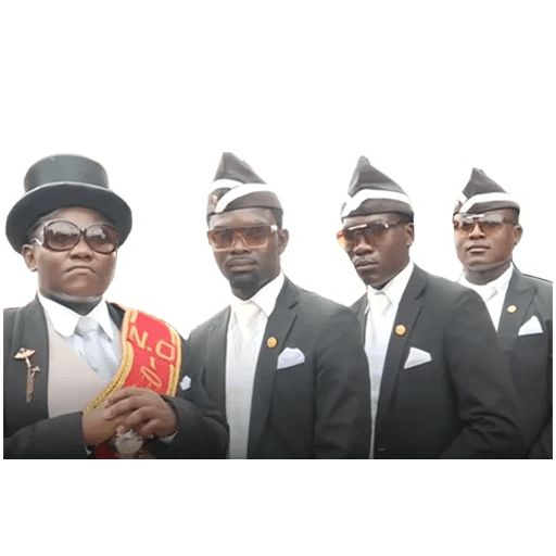 Sticker «Dancing Pallbearers-4»