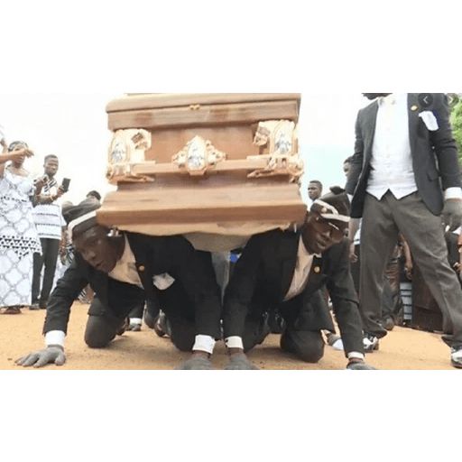 Sticker «Dancing Pallbearers-9»