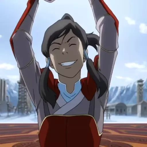 Sticker «Avatar Korra 1-12»