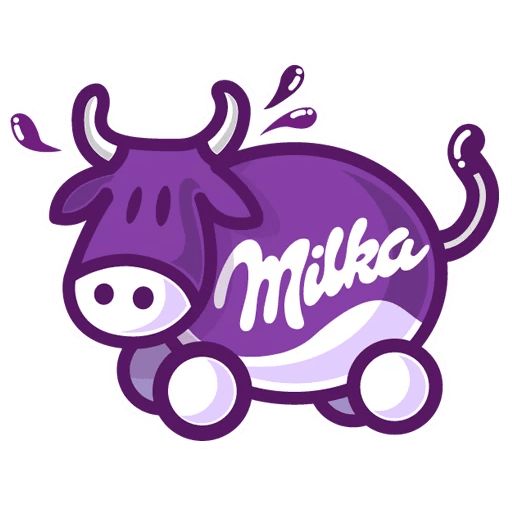 Sticker «Milka Chocolate-1»