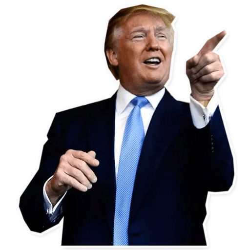 Sticker «Donald Trump-1»