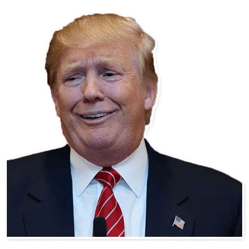 Sticker «Donald Trump-8»
