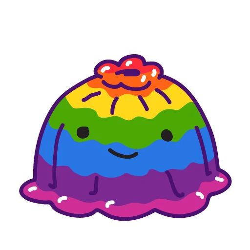 Sticker «Jelly World-12»