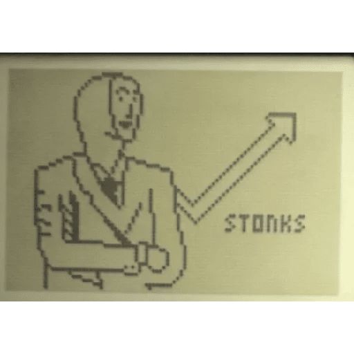 Sticker «Stonks-5»