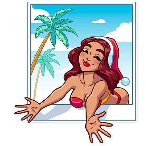 Sticker «Tropical Holidays-6»