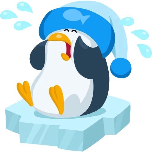 Sticker «George the Penguin-10»