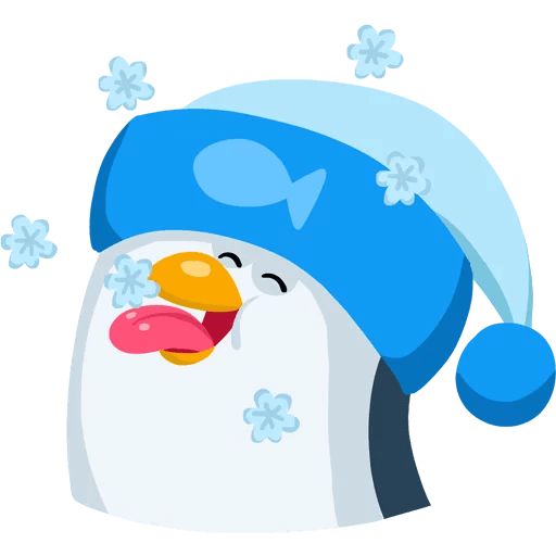 Sticker «George the Penguin-4»