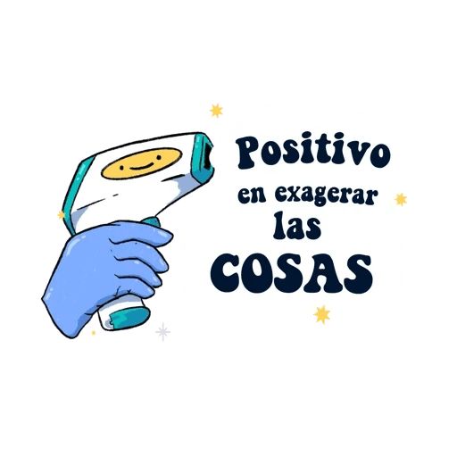 Sticker «Positivo COVID-7»