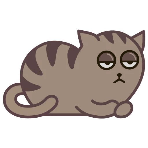Sticker «Fixel the Snob Cat-7»