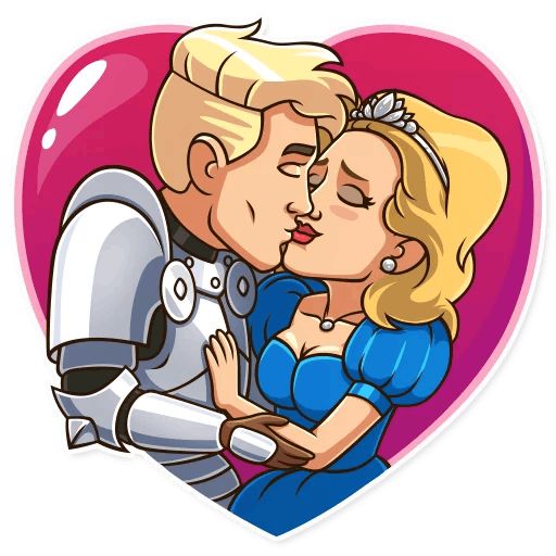 Sticker «Romantic Knight-5»