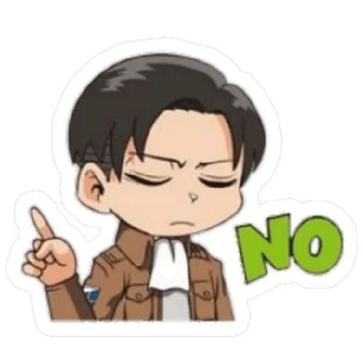 Sticker «Levi Ackerman-10»