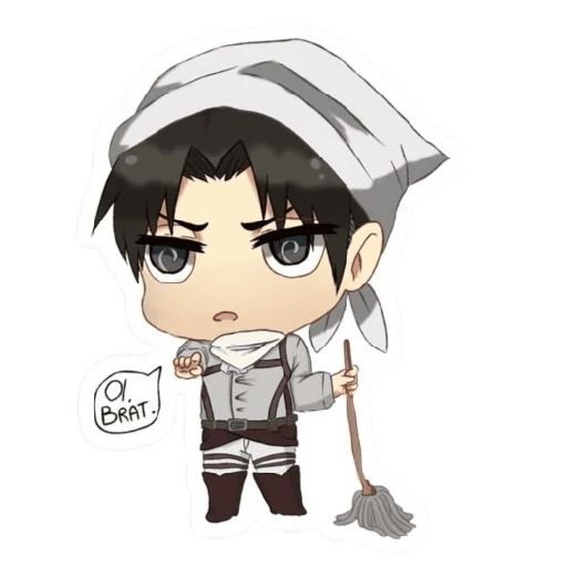 Sticker «Levi Ackerman-12»