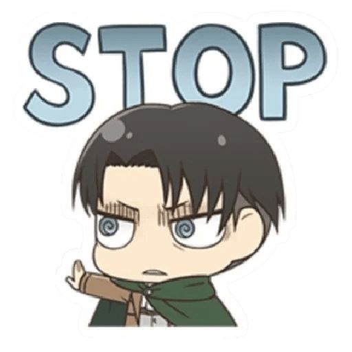 Sticker «Levi Ackerman-4»