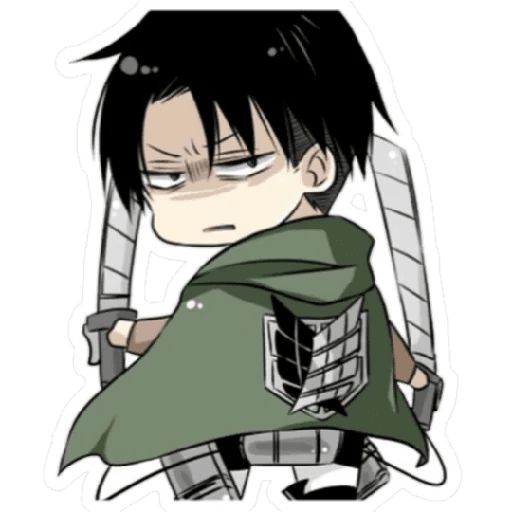 Sticker «Levi Ackerman-6»