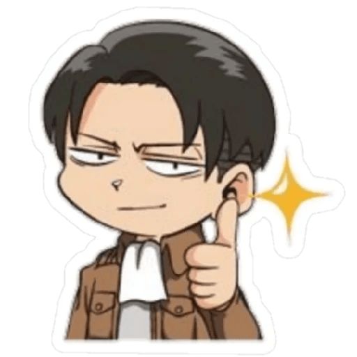 Sticker «Levi Ackerman-9»