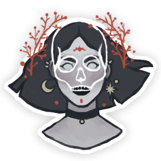 Sticker «Witch Lydia-10»