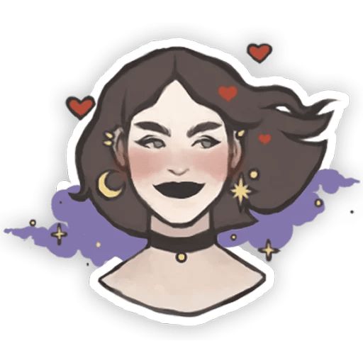 Sticker «Witch Lydia-2»