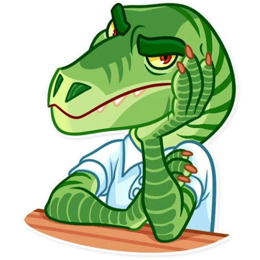 Sticker «Velociraptor-10»