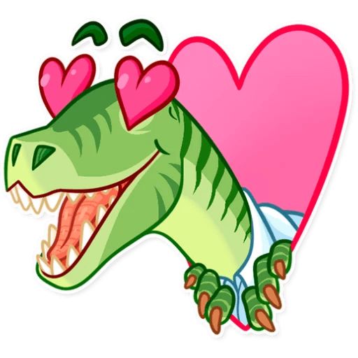 Sticker «Velociraptor-3»