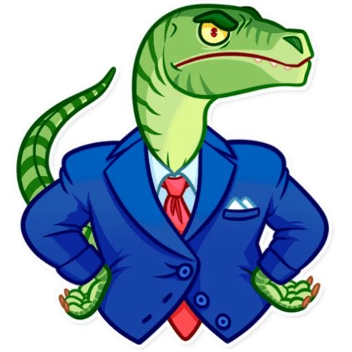 Sticker «Velociraptor-9»