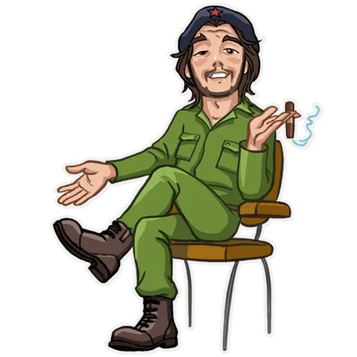 Sticker «Comrade Che-6»