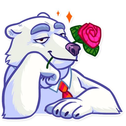 Sticker «Sarcastic Polar Bear-7»